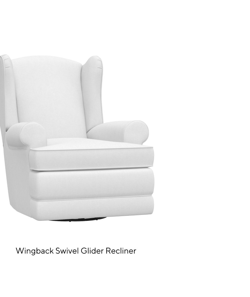 Wingback Swivel Glider & Recliner